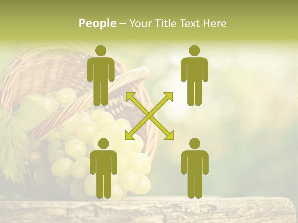 Wholesome Basket Closeup PowerPoint Template