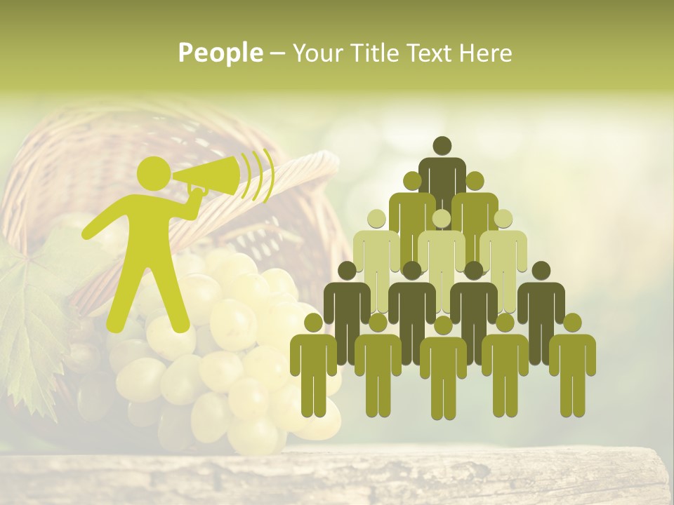 Wholesome Basket Closeup PowerPoint Template