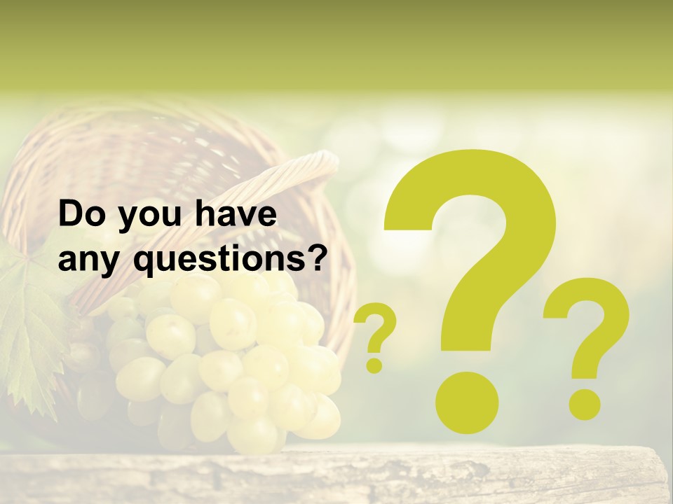 Wholesome Basket Closeup PowerPoint Template