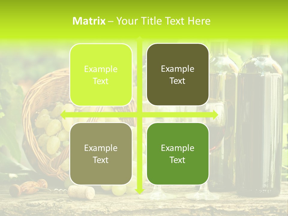 Natural Bunch Background PowerPoint Template