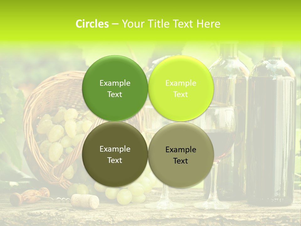 Natural Bunch Background PowerPoint Template