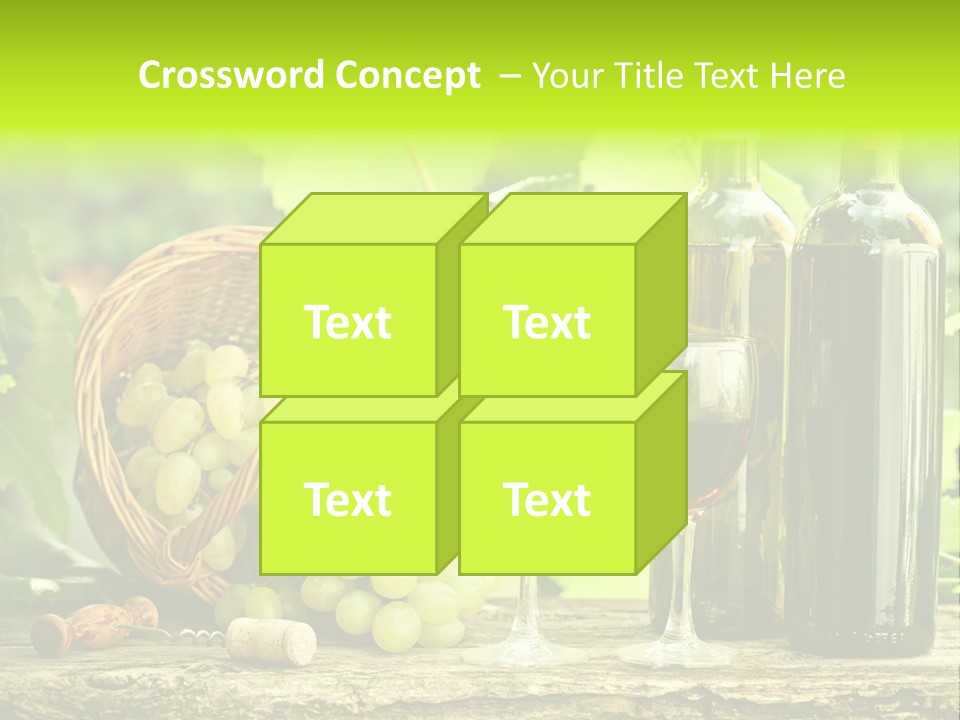 Natural Bunch Background PowerPoint Template