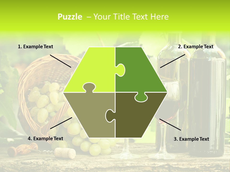 Natural Bunch Background PowerPoint Template