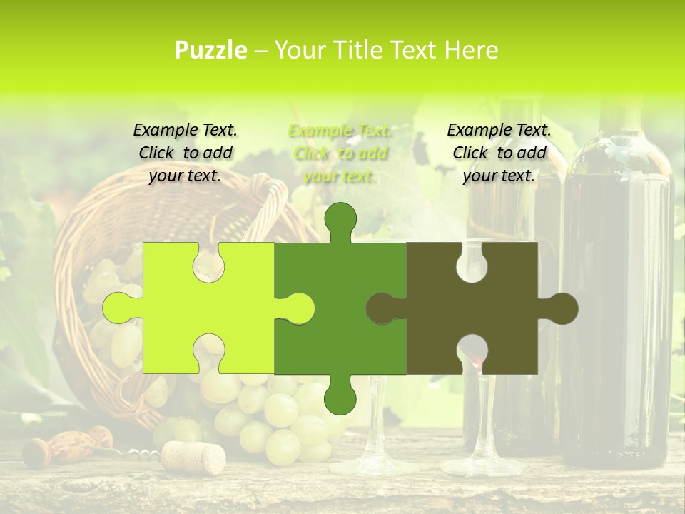 Natural Bunch Background PowerPoint Template