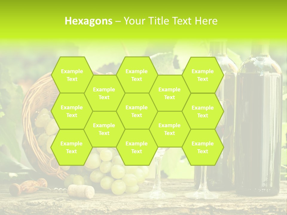 Natural Bunch Background PowerPoint Template