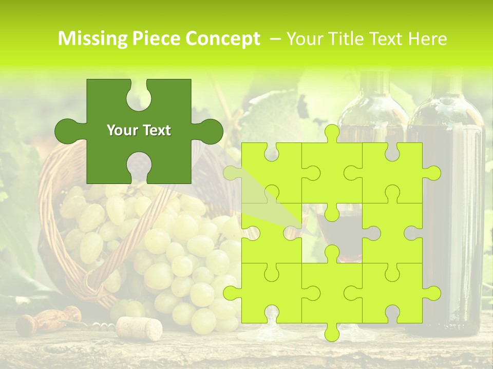 Natural Bunch Background PowerPoint Template