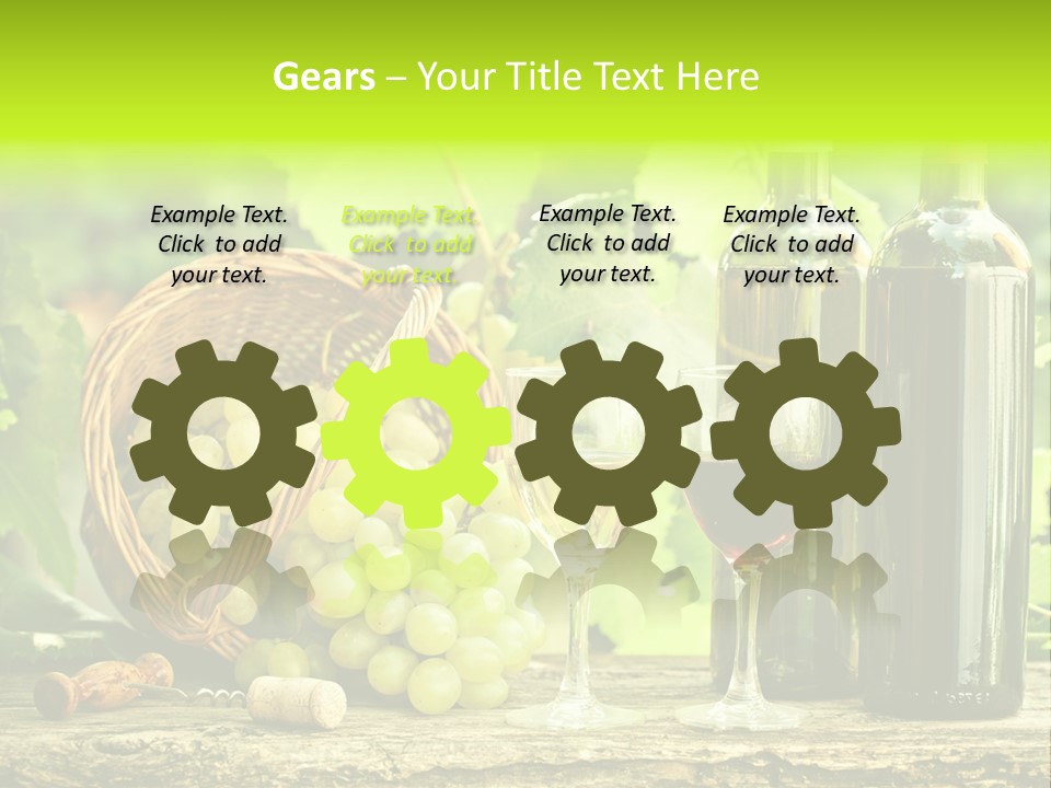 Natural Bunch Background PowerPoint Template