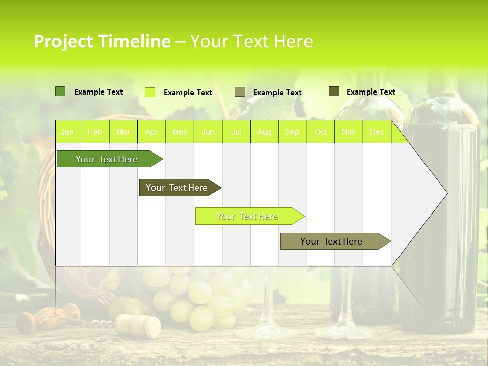 Natural Bunch Background PowerPoint Template