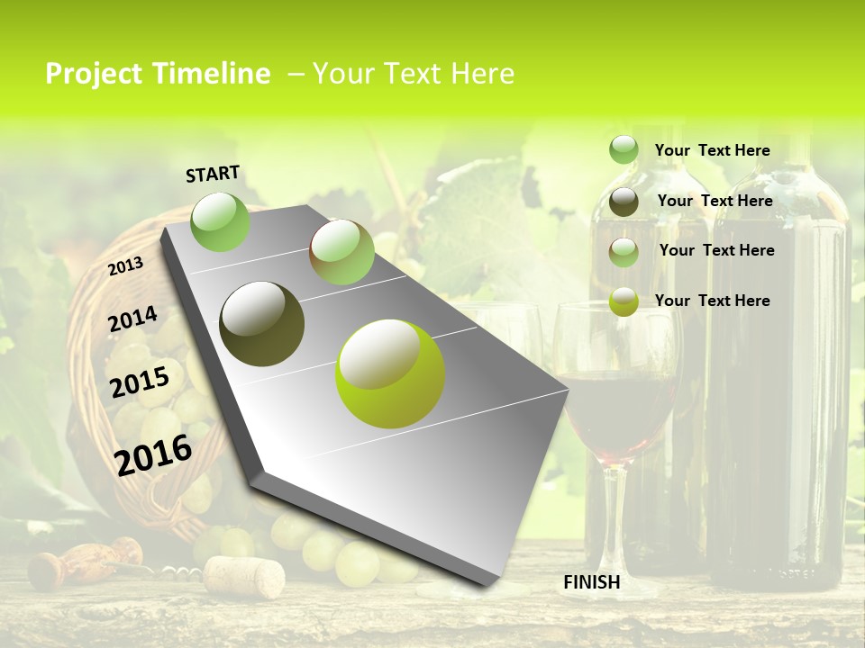 Natural Bunch Background PowerPoint Template