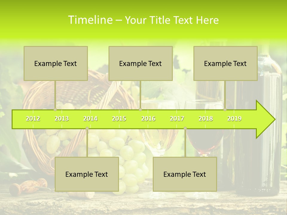 Natural Bunch Background PowerPoint Template