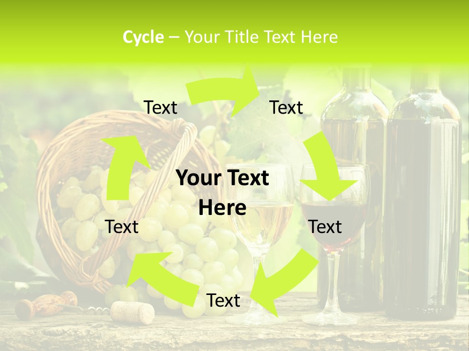 Natural Bunch Background PowerPoint Template