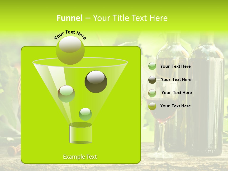 Natural Bunch Background PowerPoint Template