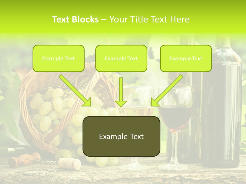 Natural Bunch Background PowerPoint Template