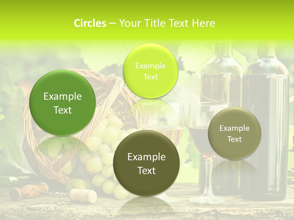 Natural Bunch Background PowerPoint Template