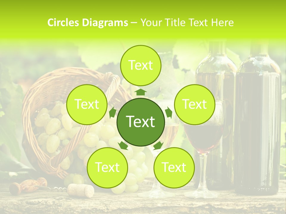 Natural Bunch Background PowerPoint Template