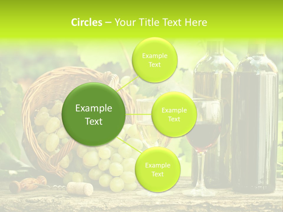 Natural Bunch Background PowerPoint Template