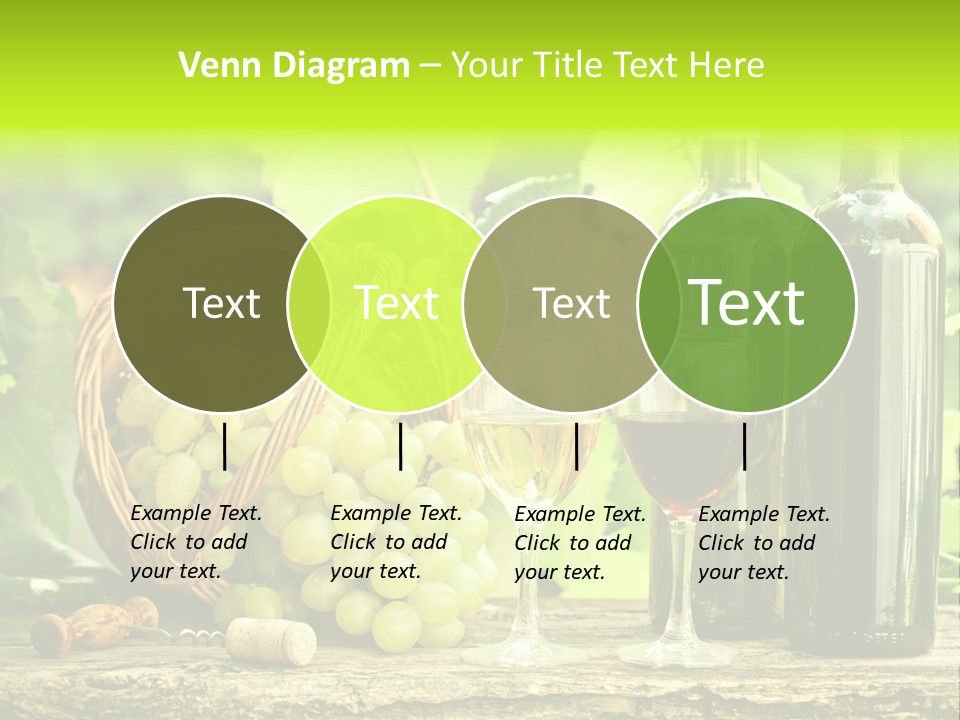 Natural Bunch Background PowerPoint Template