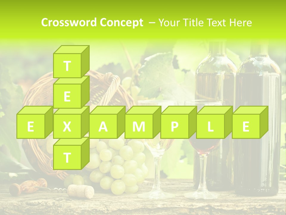 Natural Bunch Background PowerPoint Template