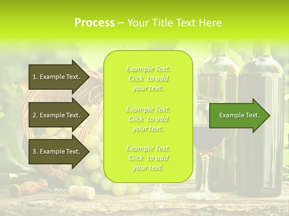Natural Bunch Background PowerPoint Template