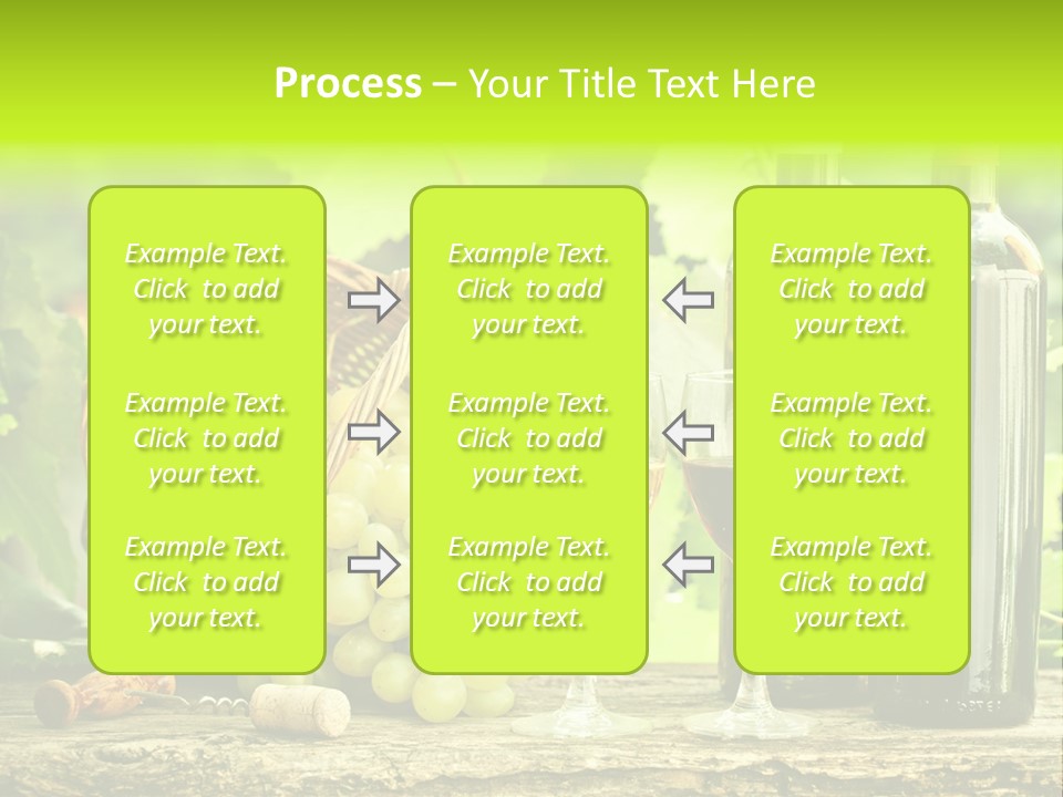 Natural Bunch Background PowerPoint Template