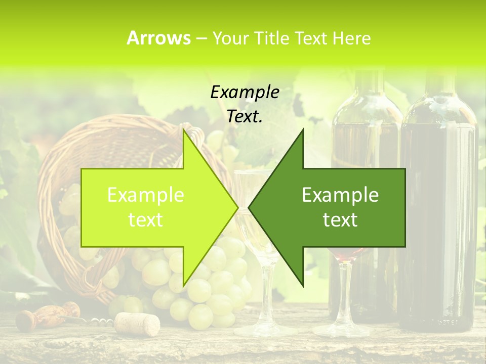 Natural Bunch Background PowerPoint Template