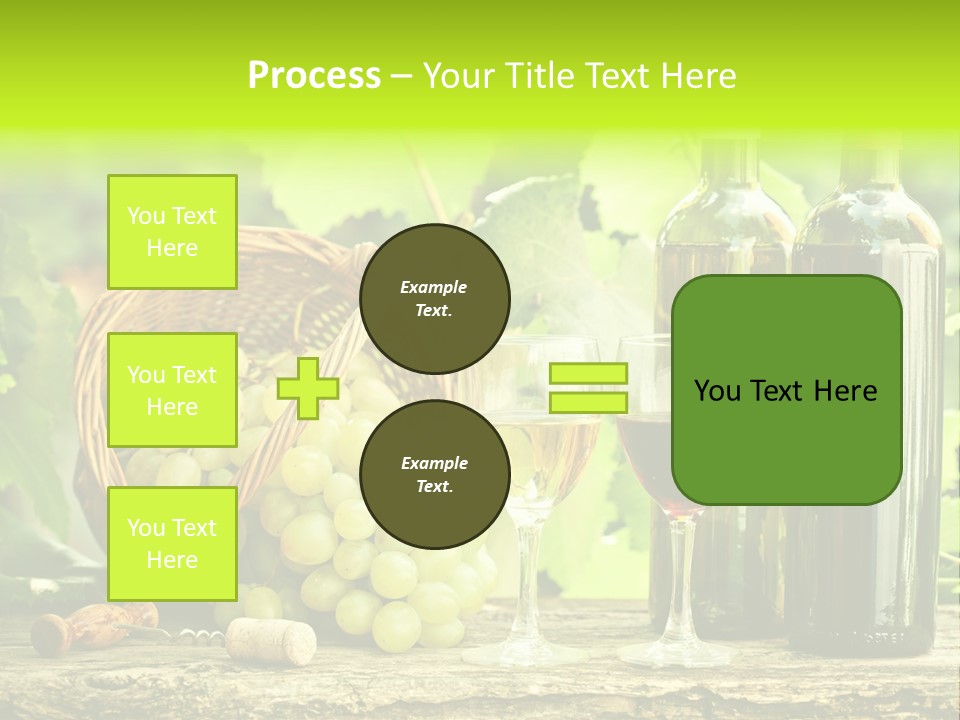 Natural Bunch Background PowerPoint Template