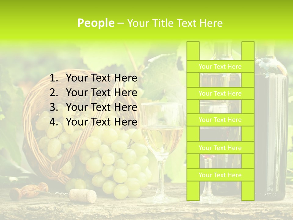 Natural Bunch Background PowerPoint Template