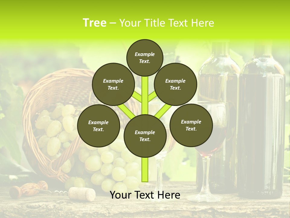 Natural Bunch Background PowerPoint Template