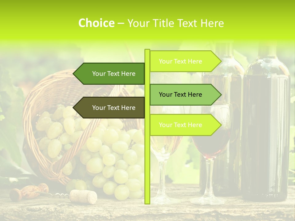 Natural Bunch Background PowerPoint Template