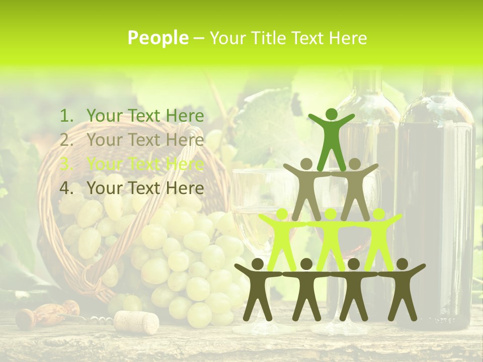 Natural Bunch Background PowerPoint Template