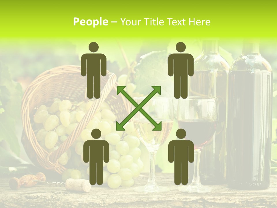 Natural Bunch Background PowerPoint Template