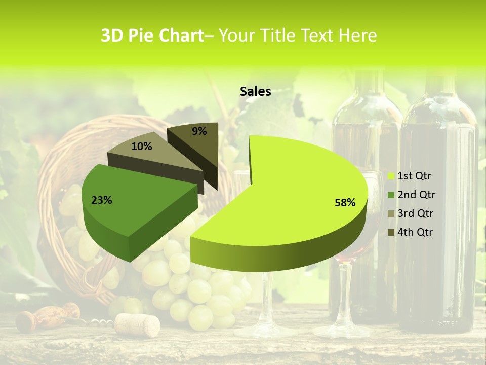 Natural Bunch Background PowerPoint Template