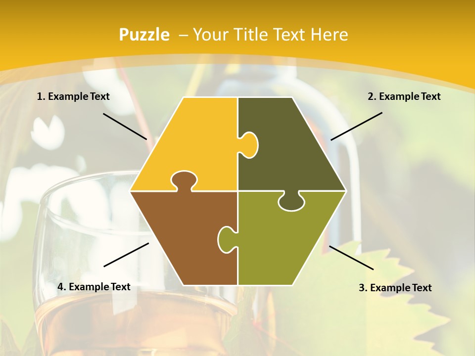 Harvest Vertical Plant PowerPoint Template