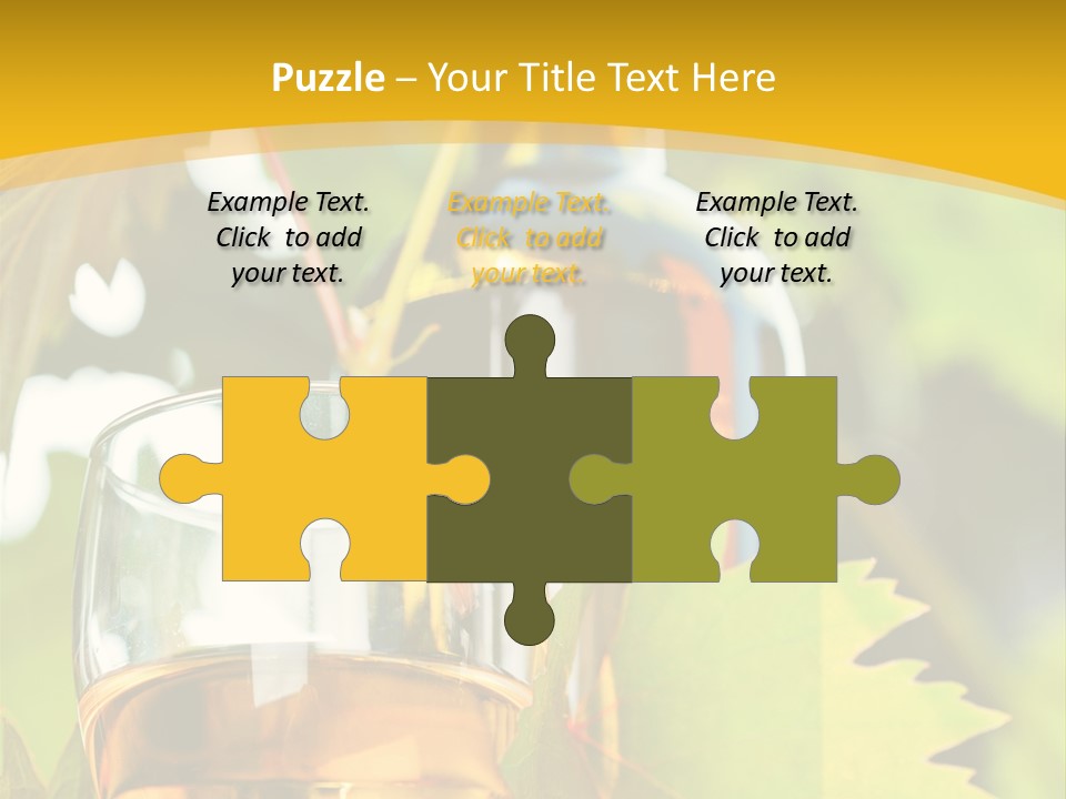 Harvest Vertical Plant PowerPoint Template