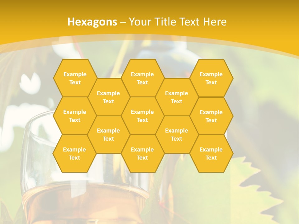 Harvest Vertical Plant PowerPoint Template