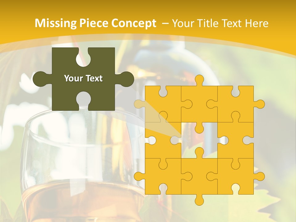 Harvest Vertical Plant PowerPoint Template