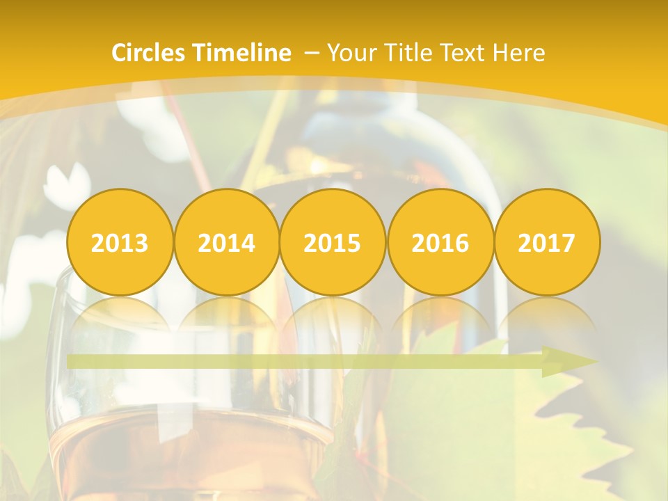 Harvest Vertical Plant PowerPoint Template