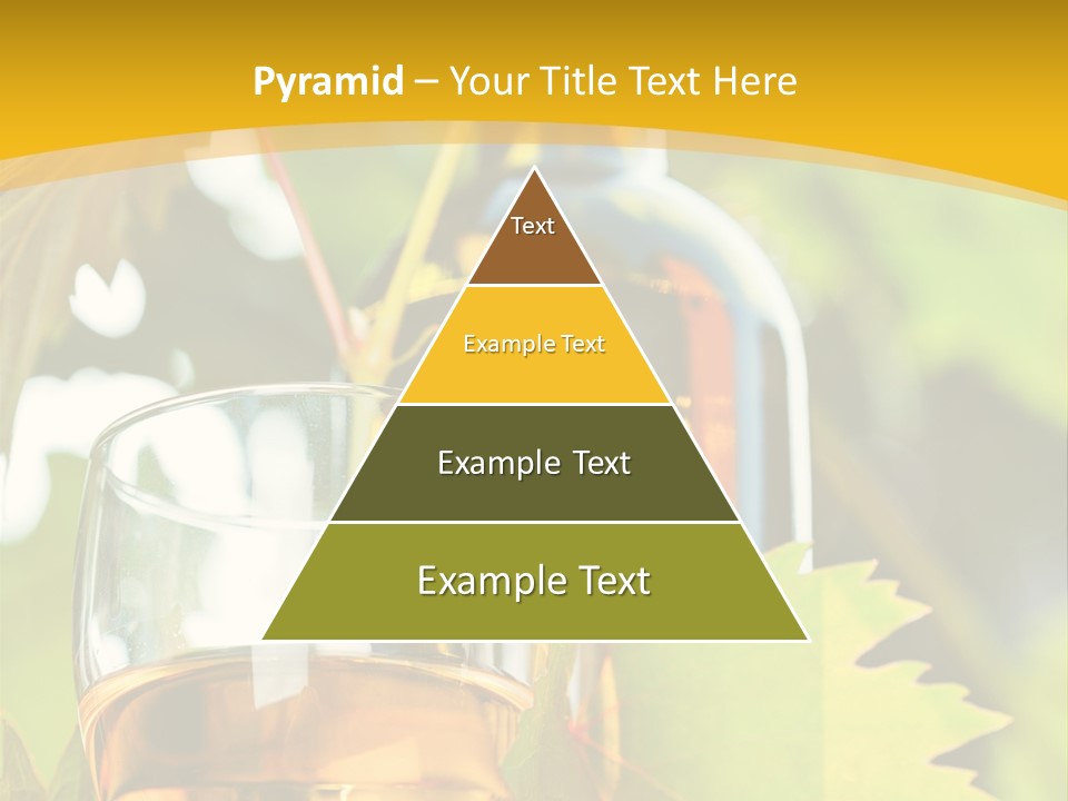 Harvest Vertical Plant PowerPoint Template