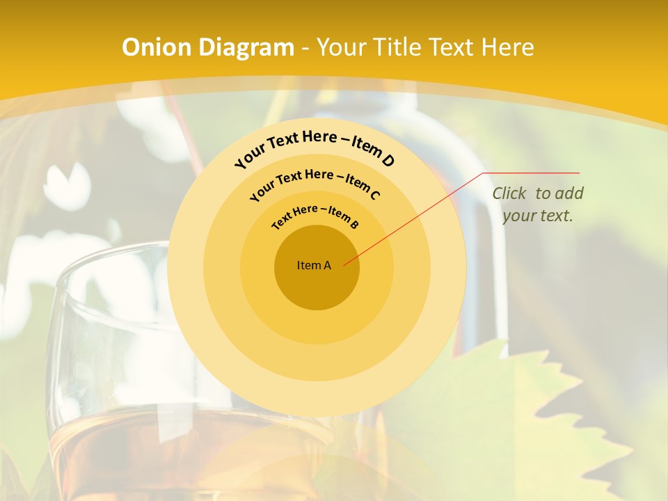 Harvest Vertical Plant PowerPoint Template