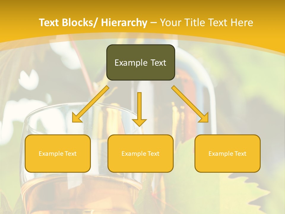 Harvest Vertical Plant PowerPoint Template