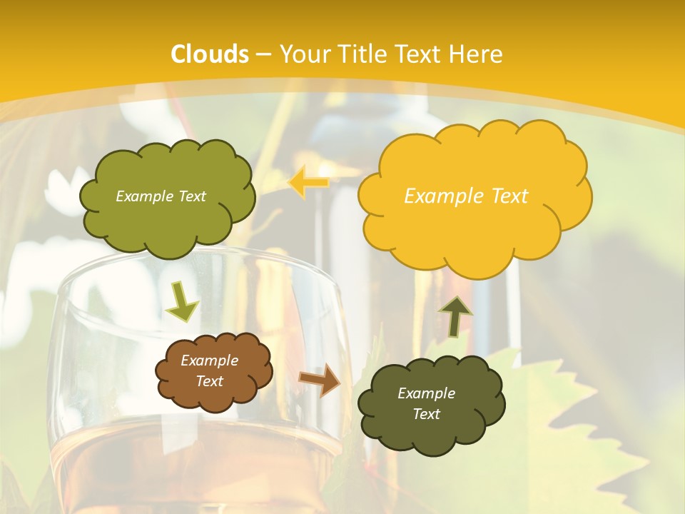 Harvest Vertical Plant PowerPoint Template