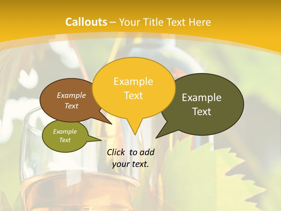 Harvest Vertical Plant PowerPoint Template