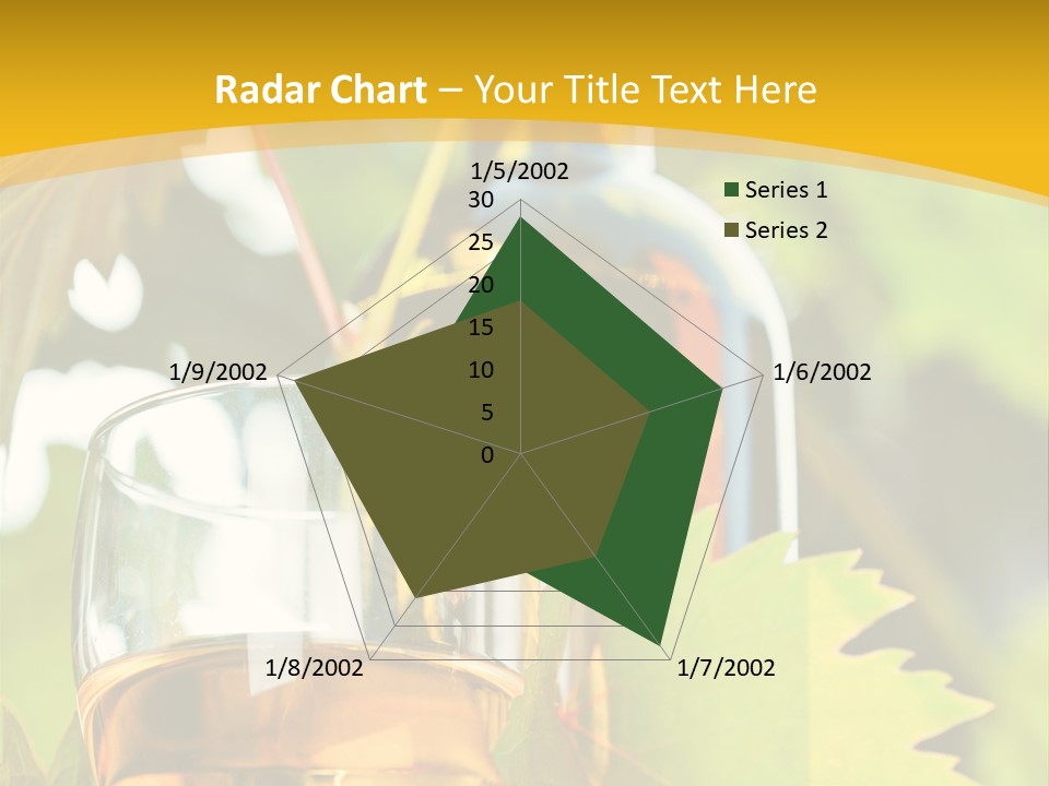 Harvest Vertical Plant PowerPoint Template
