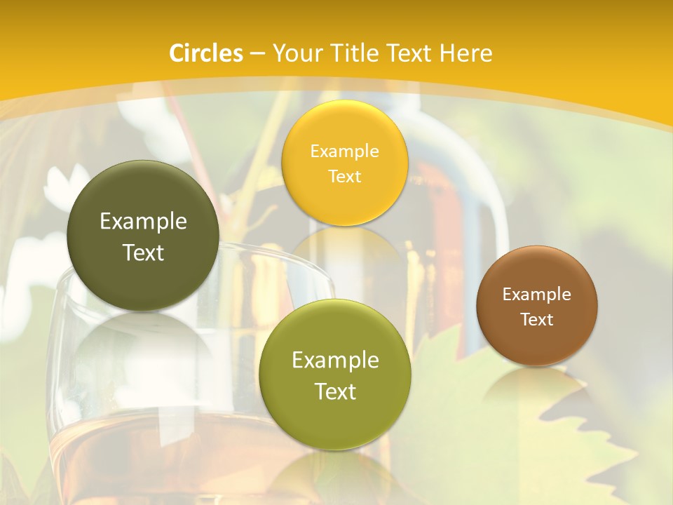 Harvest Vertical Plant PowerPoint Template