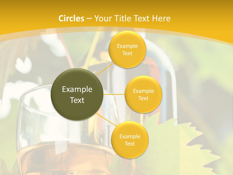Harvest Vertical Plant PowerPoint Template