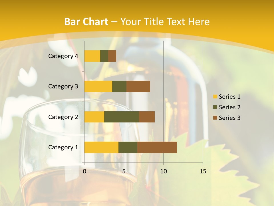 Harvest Vertical Plant PowerPoint Template