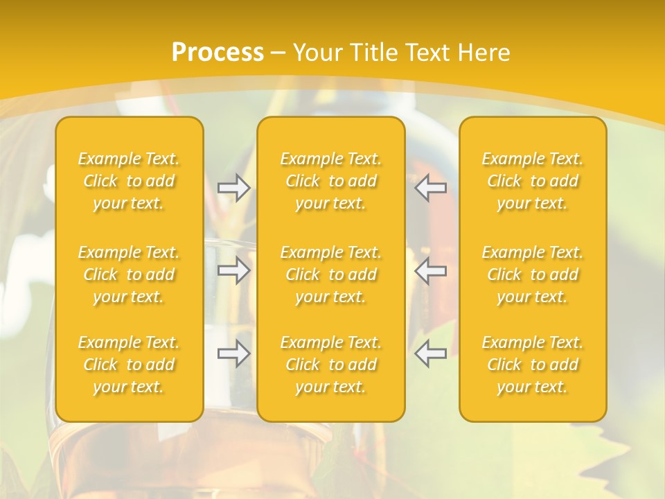 Harvest Vertical Plant PowerPoint Template