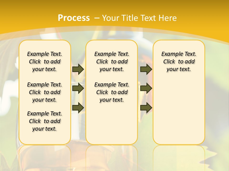Harvest Vertical Plant PowerPoint Template