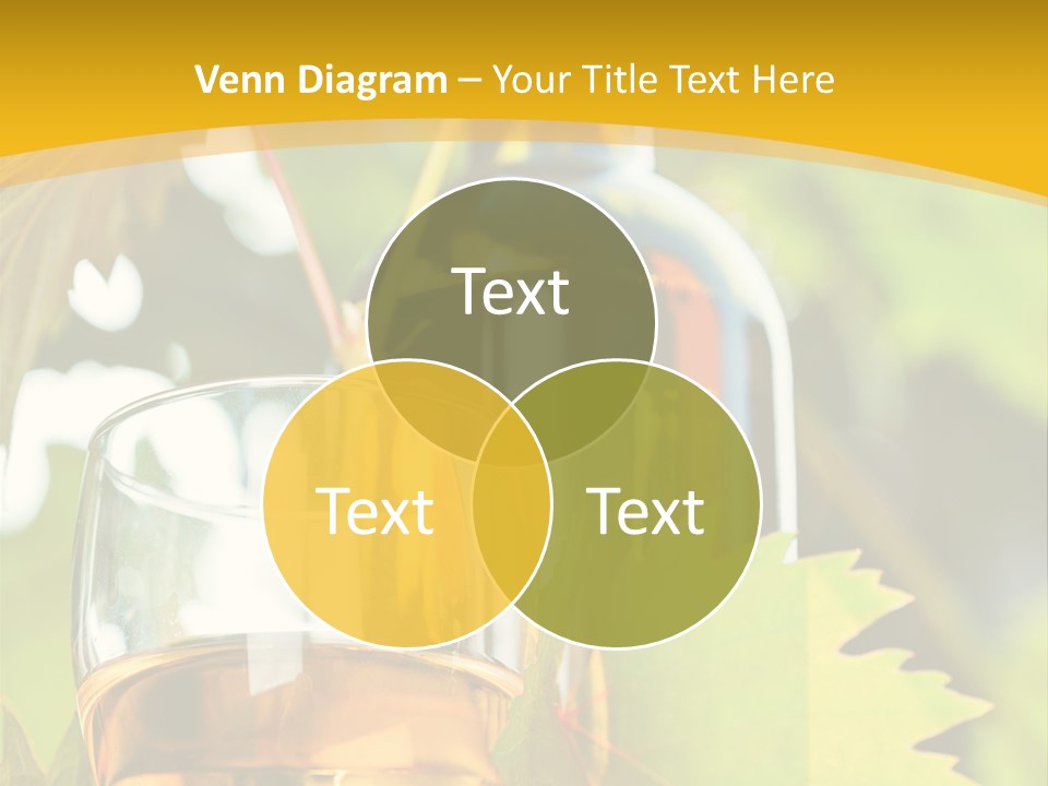 Harvest Vertical Plant PowerPoint Template