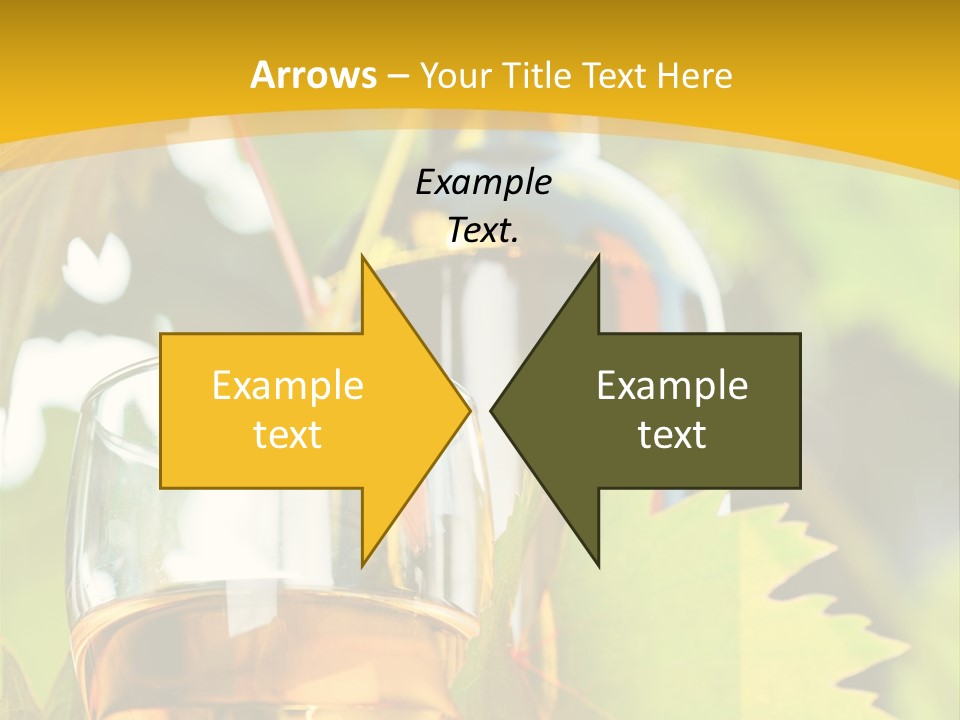 Harvest Vertical Plant PowerPoint Template